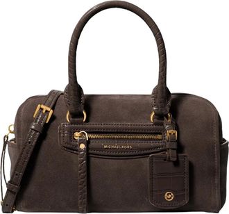 Michael Kors Jet Set Travel XS Crossbody Bag - Dames - Tassen - Bruin - Maat: ONE Size Su&egrave;de