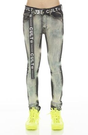 Cult of Individuality Punk Super Stretch Skinny Jeans in Glazed at Nordstrom Rack, Size 34