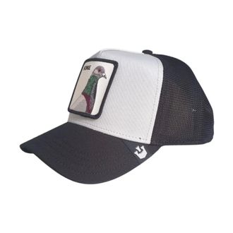 Goorin Brothers Accessoires, Dames, Grijs, ONE Size, Katoen, Animal Farm Trucker Cap