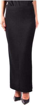 Fabiana Filippi Maxi Rok - Dames - Maxi Rokken - Zwart - M - Rokken