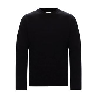 Sams&oslash;e & Sams&oslash;e Round-neck Knitwear, male, Black, Size: XL Gunan Crew Neck