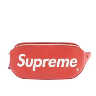 Louis Vuitton Pre-owned X Supreme Waist Belt Bag - Heren - Pre-owned - Rood - Maat: ONE Size Leer