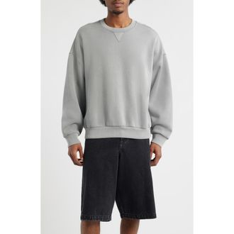 Elwood Vintage Crewneck Sweatshirt in Grey at Nordstrom, Size Xx-Large