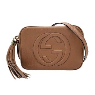 Gucci Pre-owned Cross Body Bags, female, Brown, Size: ONE SIZE Pre-owned Vintage Shoulder Bag