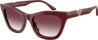 Emporio Armani EA4259U 63238H Womens Sunglasses Burgundy Size 55