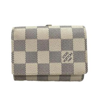 Louis Vuitton Pre-owned Enveloppe Cartes de Visite Damier Azur Card Case - - Pre-owned - Donna - Bianco - ONE SIZE