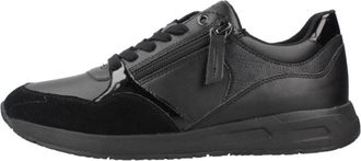 Geox Stijlvolle Sneakers voor Mannen en Vrouwen - Dames - Sneakers - Zwart - 39 EU - Schoenen