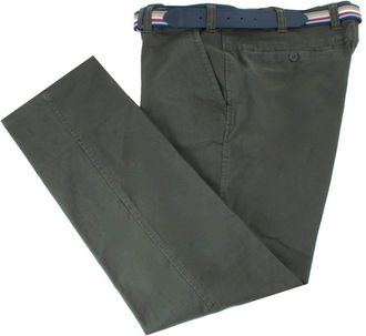 Brühl Mens Catania B Four Seasons Smart Casual Chinos - Khaki - W36 L32