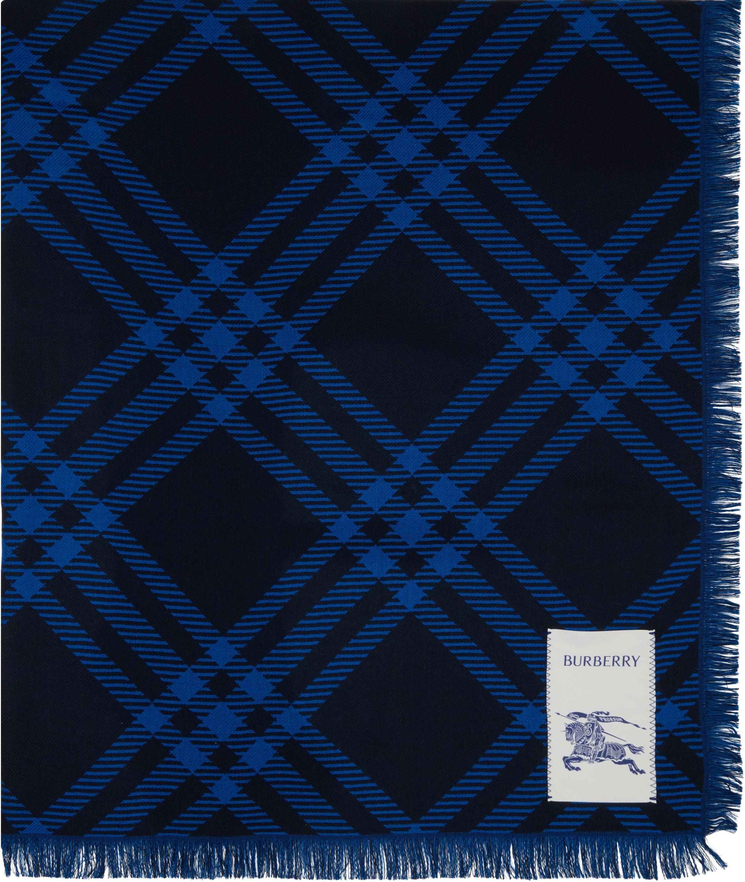アクセサリーその他 BURBERRY CHECK SILK FOULARD 50F51A19-D07D-4696-A1E0-