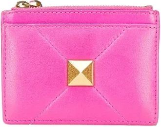 Valentino Pre-owned Wallets, female, Pink, Size: ONE SIZE Pre-owned Leather wallets
