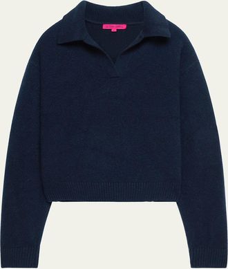 The Elder Statesman Johny Collar Cashmere Sweater