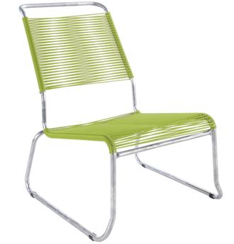 Schubiger M&ouml;bel Spaghetti-Kufen-Lounger-Hochlehner S&auml;ntis