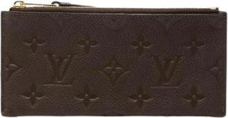 Louis Vuitton Pre-owned Felicie Zippered Insert - Dames - Vintage Accessoires - Bruin - ONE Size - Vintage