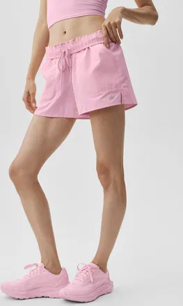 Alo | Alumni Short in Pink Marshmallow, Size: Medium