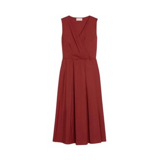 iBlues Midi Dresses, female, Brown, Size: 2XS Iblcasta Dress