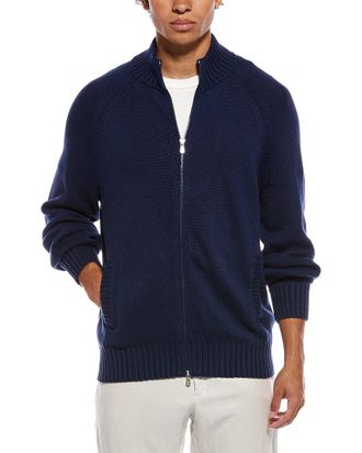 Brunello Cucinelli Zip Sweater Jacket