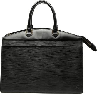 Louis Vuitton Borsa a mano Riviera in pelle &Eacute;pi 1990-2000 - Nero