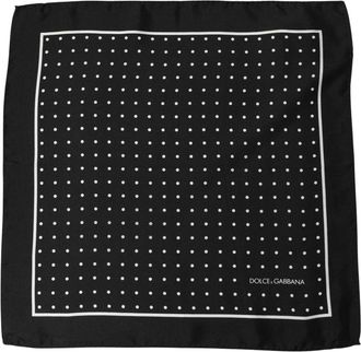 Dolce & Gabbana Foulard Sjaal - Heren - Accessoires - Zwart - ONE Size - Accessoires