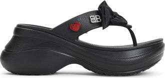 Balenciaga Wedges, female, Black, 6 UK, Black Sandals for Women