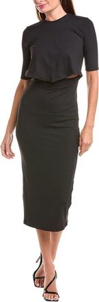 Susana Monaco Knotted Midi Dress