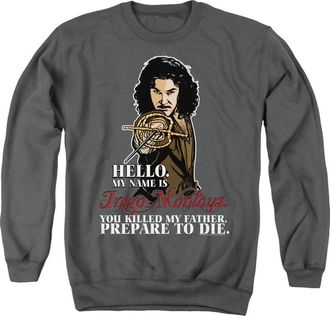 Gildan Princess Bride Hello Adult Crewneck Sweatshirt