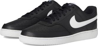 Nike Court Vision Low Next Nature Mens Cross Training Shoes Black/White/Black : 11.5 D - Medium, Leather
