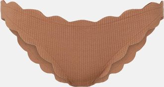 Marysia Swim Antibes scalloped bikini bottoms