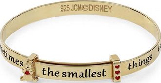 Disney Womens B902557YL-PH Ladies Winnie The Pooh Bracelet - Gold - One Size