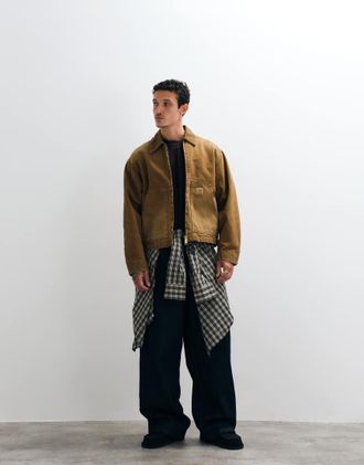 Carhartt Work in Progress OG Arcan - Giacca color marrone Hamilton