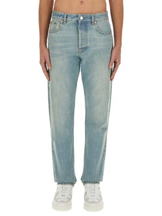 Valentino Cotton Denim Jeans - Blue