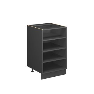 Vicco Estante De Cocina Fame-line, Antracita, 50 Cm Sin Encimera, Vicco
