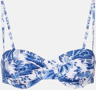 Staud Top bikini Jo a balconcino