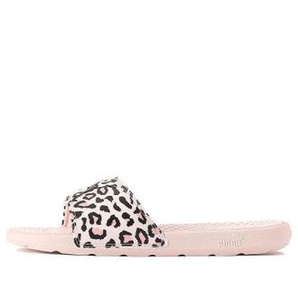 Puma (WMNS) PUMA Cool Cat Sports Leopard Sandals Pink 373844-02