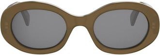 Celine Cl40194 U Triomphe Olive Green