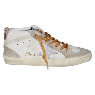 Golden Goose Mid Star - female - Golden Goose - Sneakers - Beige - 6 UK - Shoes