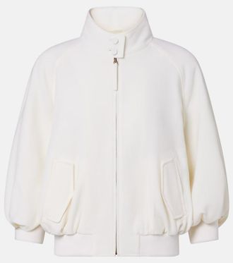 Gabriela Hearst Aluin virgin wool bomber jacket