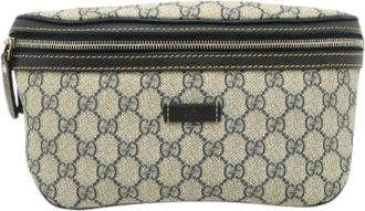 Gucci Pre-owned GG Imprime Coated Canvas Waist Bag - - Pre-owned - Donna - Beige - ONE SIZE