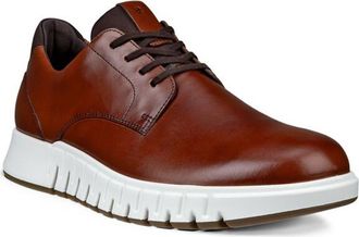 Ecco Gruuv Hybrid Derby in Mink/Mocha at Nordstrom, Size 10-10.5Us