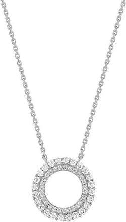 Bony Levy Circle of Life Diamond Pendant Necklace in 18K White Gold at Nordstrom