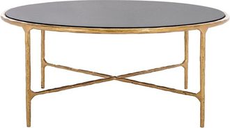 Safavieh Couture Jessa Round Metal Coffee Table