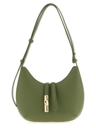 Furla Green Goccia Small Shoulder Bag
