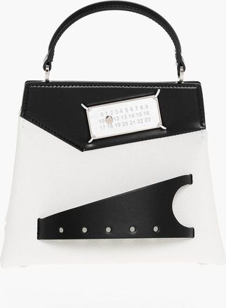 Maison Margiela Two-Tone Leather Shoulder Bag SNATCHED Maison Margiela