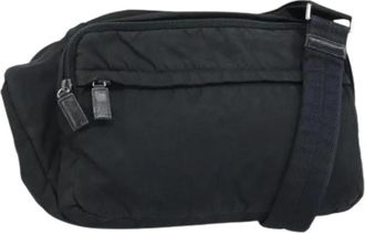Prada Pre-owned Vintage Schoudertas - Dames - Vintage Schoudertas - Zwart - ONE Size - Nylon - Vintage
