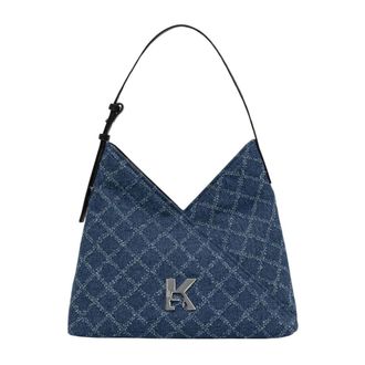 Karl Lagerfeld Mujer, Bolsos, Azul, Talla: ONE Size