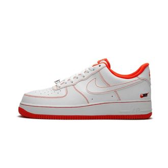 Nike Fitness, Heren, Wit, 41 EU, Leer, Air Force 1 Low Rucker Park
