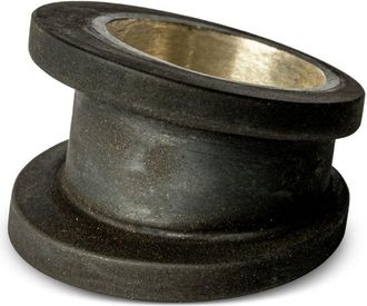 Parts Of Four Chasm bronze ring - unisex - Sterling Silver/Bronze - 4 - Black