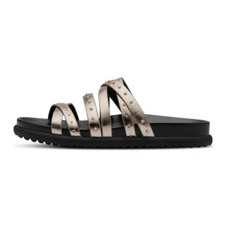 Tamaris Open-Toe Slippers - female - Tamaris - Sliders - Yellow - 5 UK - Shoes