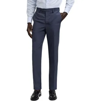Mango Slim Fit Pants in Blue at Nordstrom Rack, Size 32