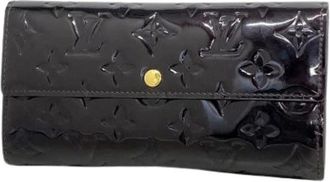 Louis Vuitton Pre-owned Wallets, female, Purple, Size: ONE SIZE Pre-owned Fabric Wallet