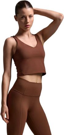 2XU Fluid Longline Bra in Sepia/sepia at Nordstrom, Size X-Small